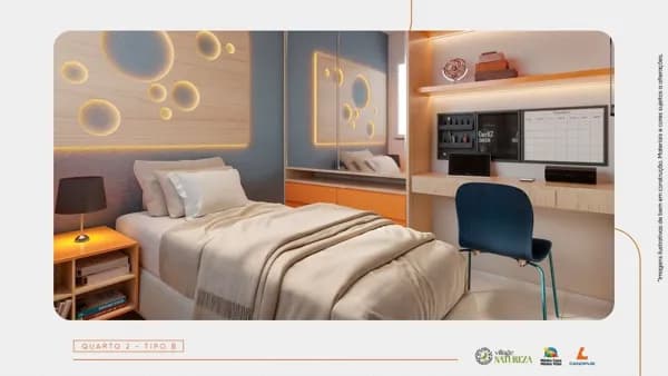 Village Natureza:Realize seu sonho: Apartamento de 2 Quartos na Mario Covas
