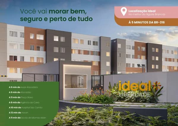 IDEAL LIBERDADE – Mais Perto de Tudo com Segurança e Lazer