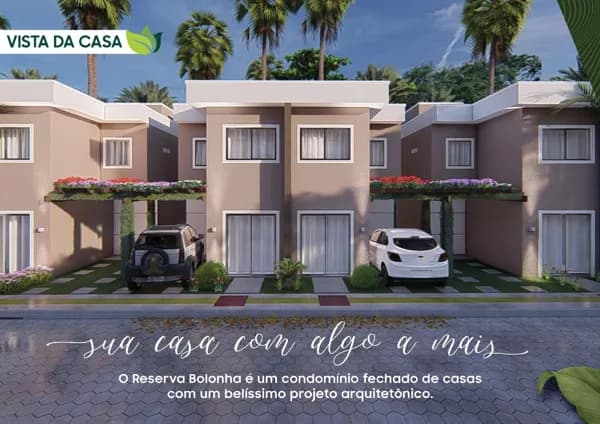 Condomínio Reservas Bolonha - Casas em condomínio fechado - em fase de Acabamento
