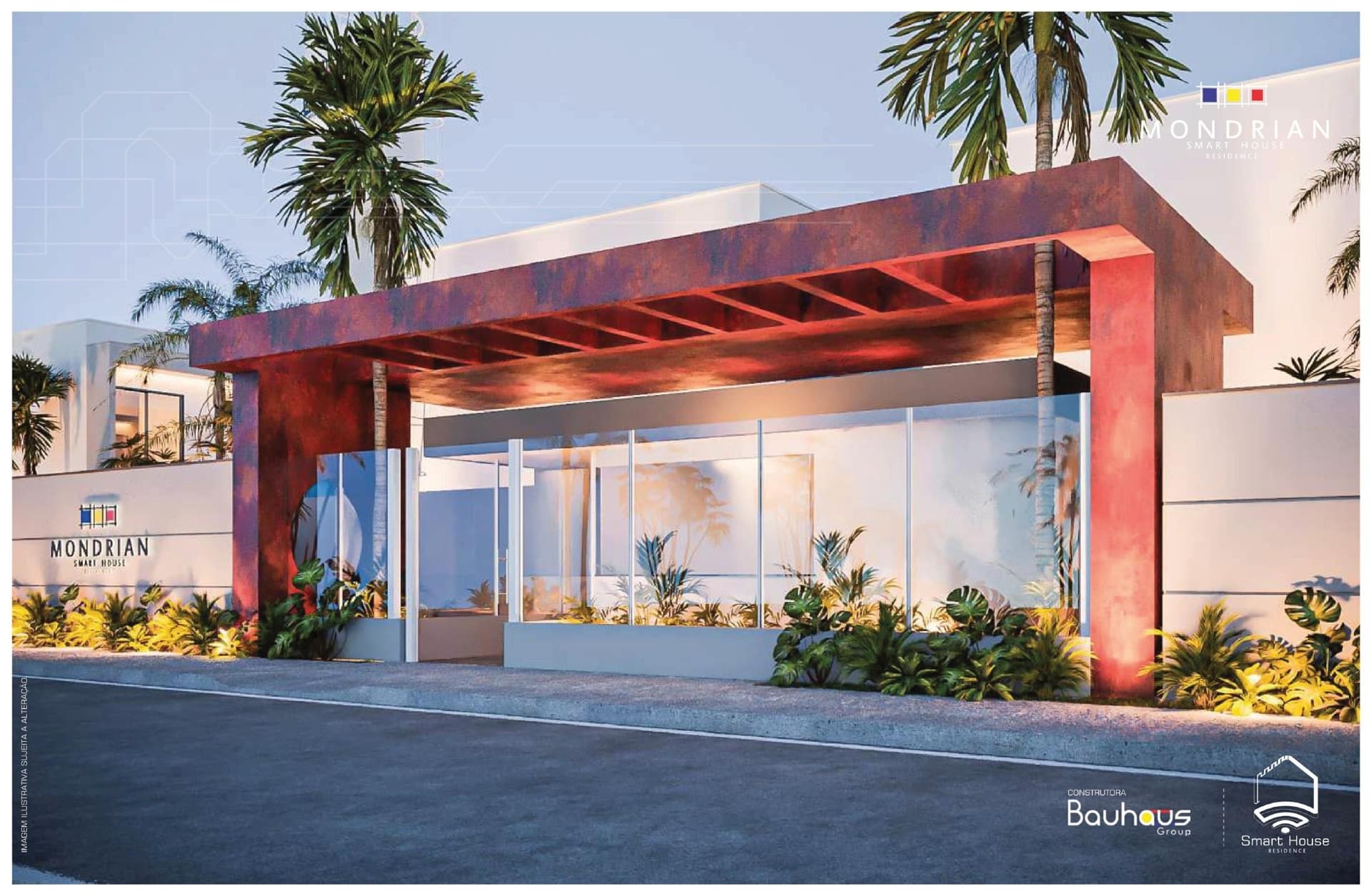 Mondrian Smart House com uma excelente localização em condominio- Belém