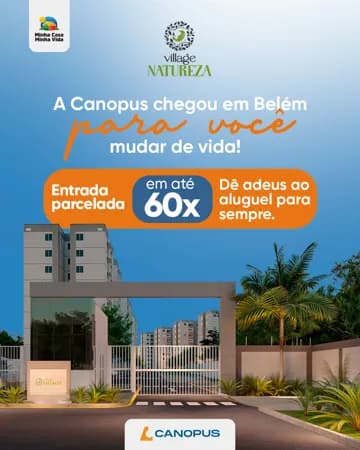 VILLAGE NATUREZA BELÉM – CONDOMÍNIO CLUBE COM ENTRADA A PARTIR DE R$ 5.000