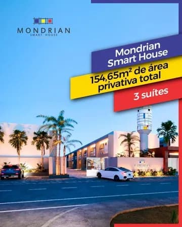 MONDRIAN SMART HOUSE Casa com 3 suítes perto do aeroporto. Entrega em 2027