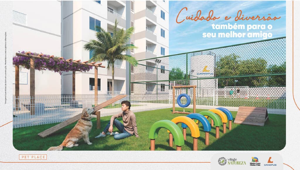 Village Natureza Lançamento com Entrada a partir de R$ 5 mil
