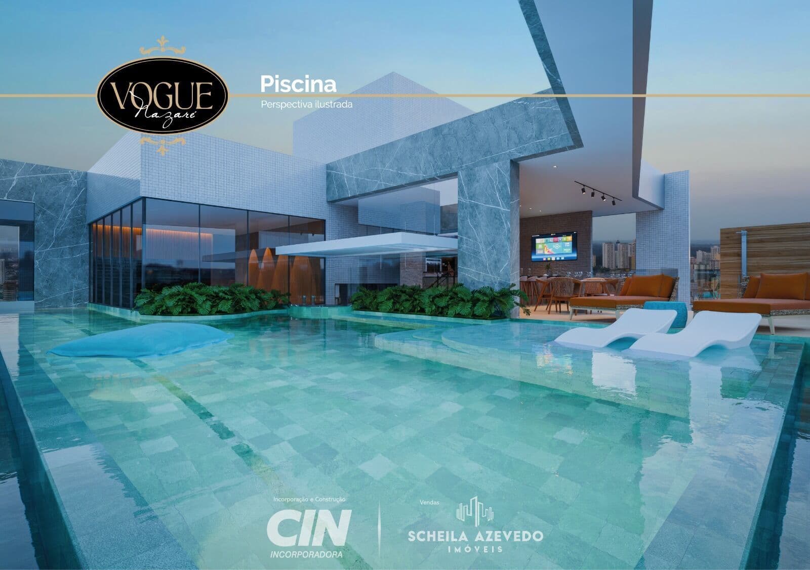 Vogue Nazaré -e Apartamentos de 1 e 2 quartos (1 suites) em Nazaré - Belém09