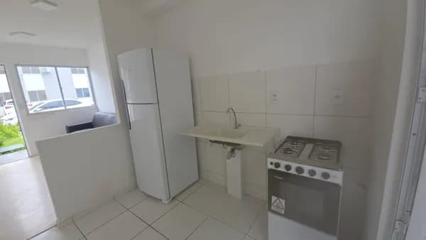 Apartamento com quintal e mobília em Ananindeua – 2 quartos, térreo e condomínio completo