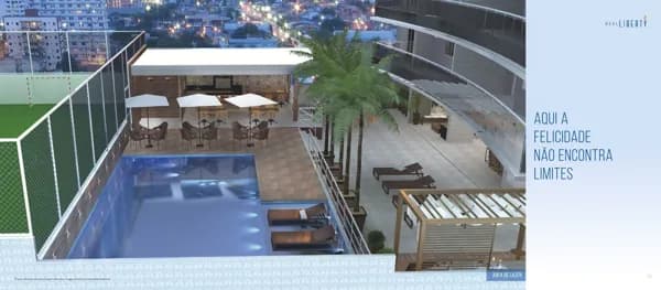 REAL LIBERTY – Imóvel Amplo com Sacada e Acabamento em Porcelanato