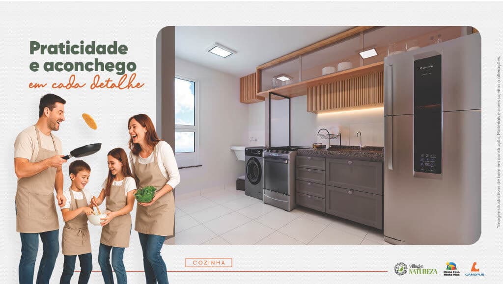Village Natureza – 2 Quartos, vaga de garagem e lazer completo em Belém