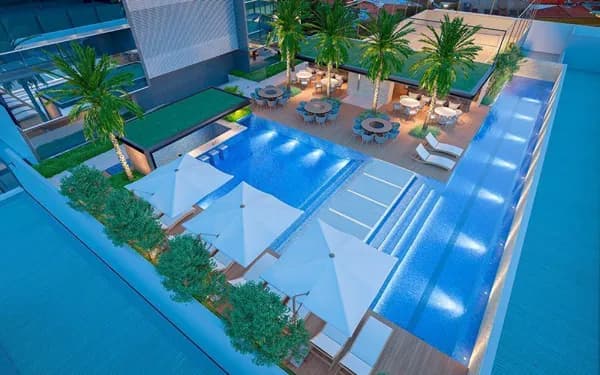 W Fifty Batista Campos – Apartamento de 53m² com 1 Quarto e Varanda Gourmet à Venda
