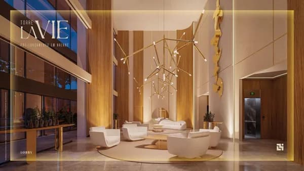 TORRE LA VIE Lançamento no Centro com até 4 suítes e varanda