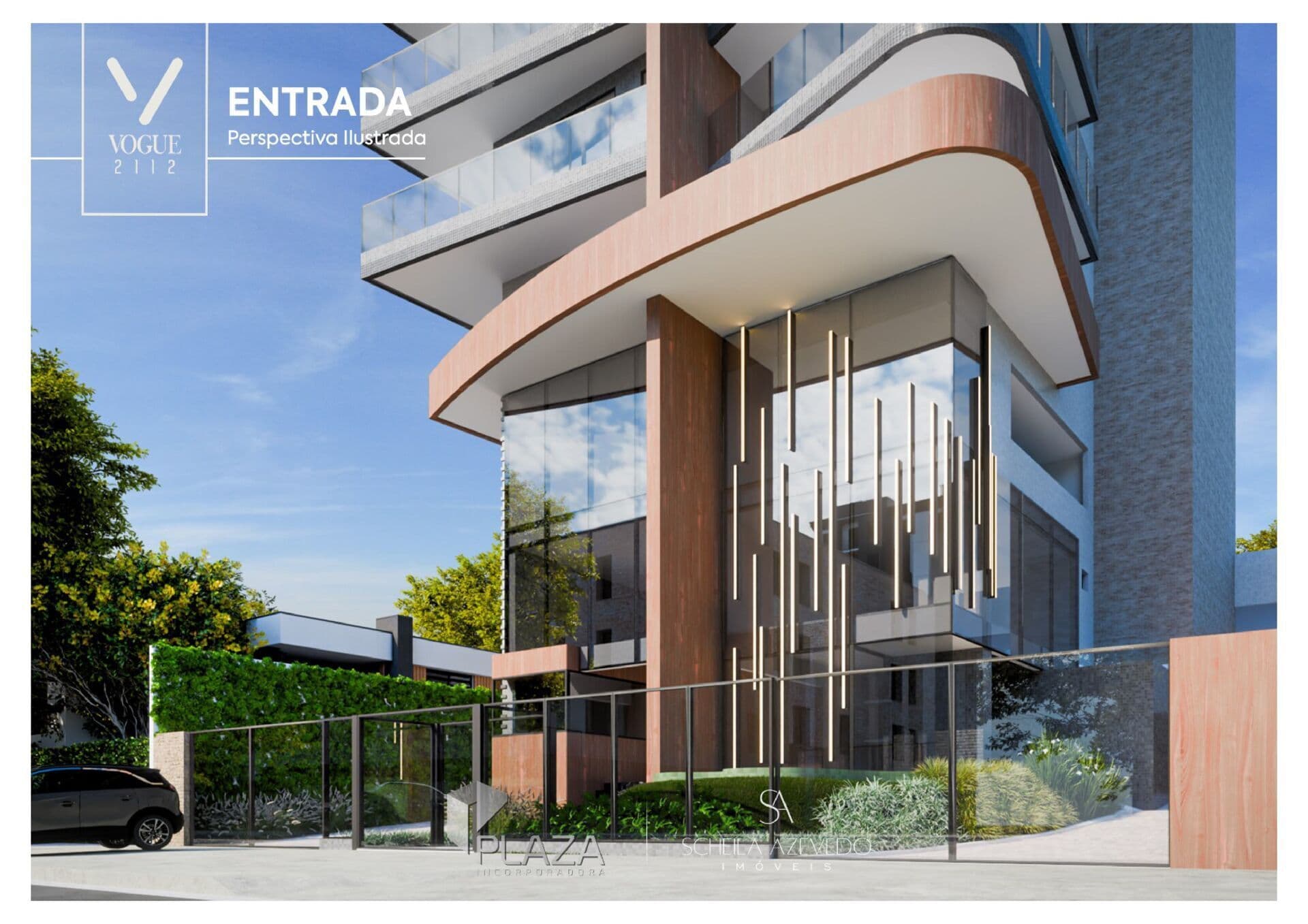 VOGUE 2112 – Apartamentos com Varanda Gourmet e Ponto para Churrasqueira