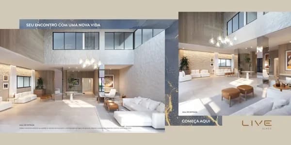 Live Almaa são 140m² de pura tecnologia e 3 suítes com muito conforto na Conselheiro Furtado