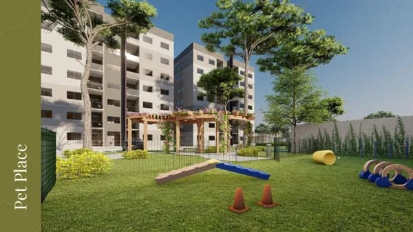 Apartamentos modernos com 2 quartos no bairro Guanabara