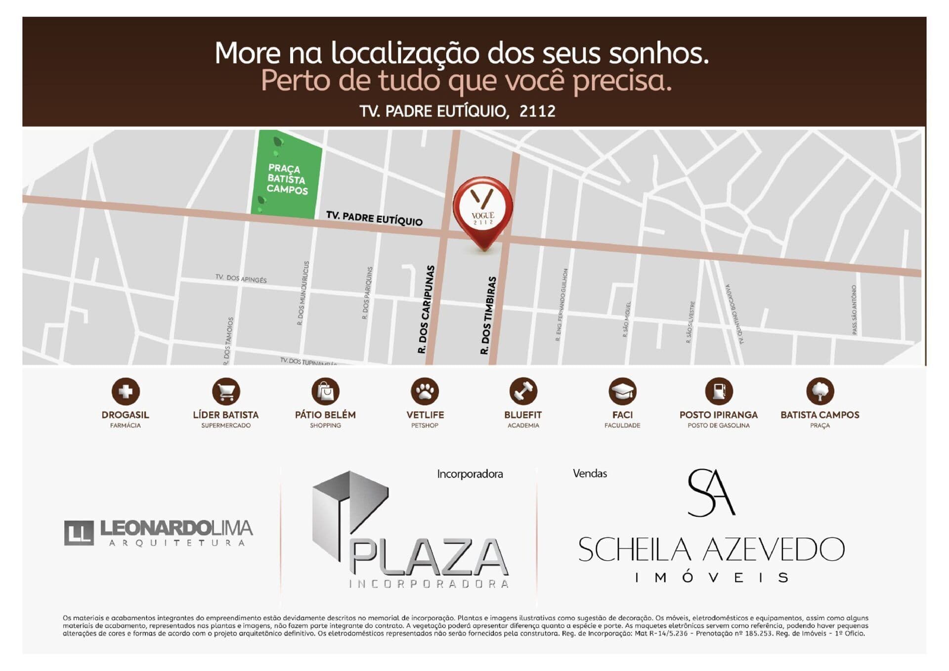 VOGUE 2112 – Alto Padrão às 2 Quadras da Praça Batista Campos