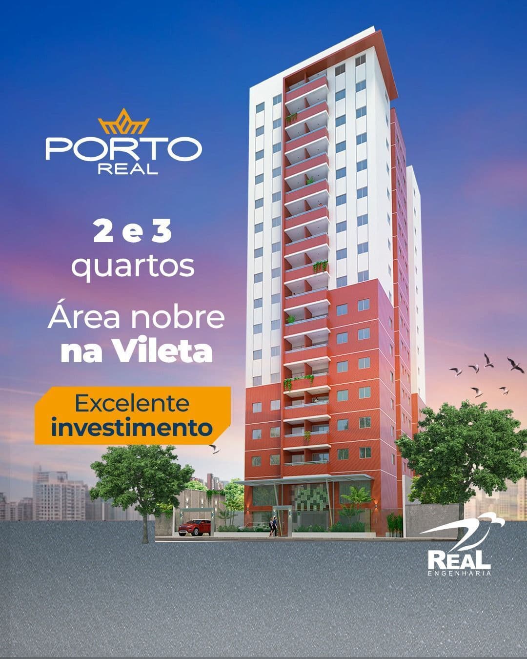 Edifício Porto Real — Oportunidade na Pedreira: 2 e 3 Quartos com Infraestrutura Completa