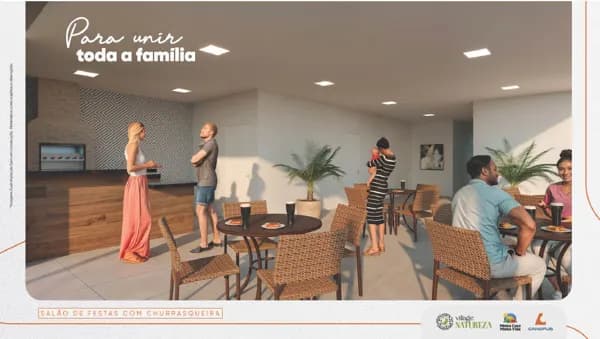 Village Natureza – 2 Quartos planejados + Espaço Fitness Equipado