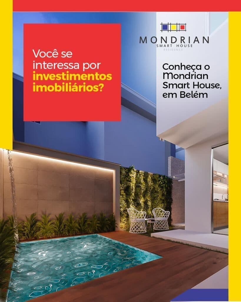 MONDRIAN SMART HOUSE Seu novo lar perto do aeroporto. Entrega em 2026