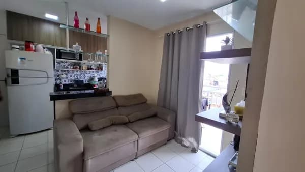 Condomínio Vitória Maguari - apartamento ventilado com suite - financiamento