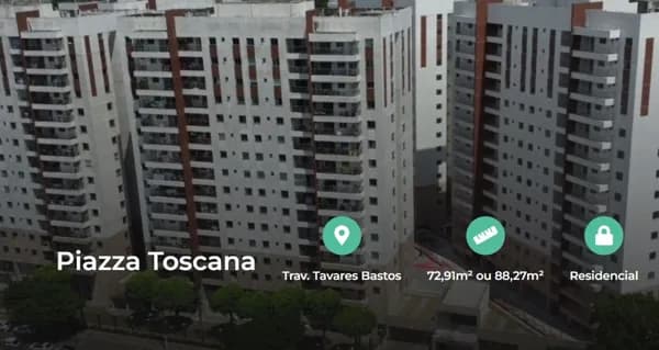 Piazza Toscana - Pronto para morar - Qualidade de vida e conforto ao seu alcance