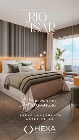 Rio Isar na Av. Baccarat – Em Frente ao Shopping Grão Pará | Últimas Unidades a Partir de R$ 747 Mil