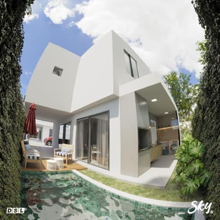 Casa Duplex com 3 Suítes e Quintal Privativo no Sky Park