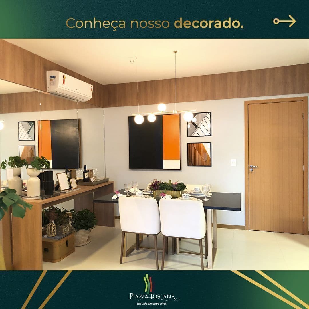 Piazza Toscana - Permita-se viver em um imóvel de prestígio com vistas deslumbrantes