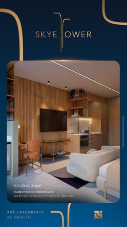 EDIFICIO - SKYE TOWER: Studio de alto padrão no Umarizal com excelente custo-benefício