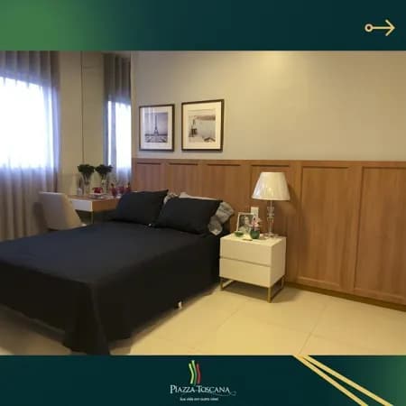 Piazza Toscana - Pronta entrega venha conhecer 2/4. 1 ou 2 Vagas
