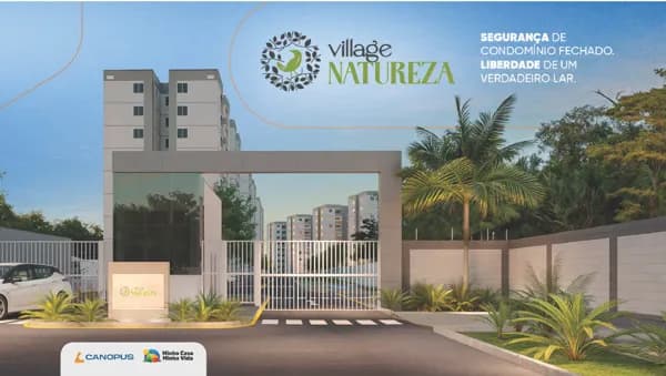 Village Natureza:Realize seu sonho: 2 Quartos em condomínio fechado em Belém