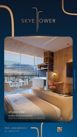 EDIFICIO - SKYE TOWER: Studio ideal para morar ou investir no Umarizal