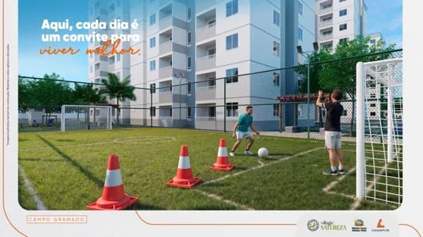 Village Natureza – 2 Quartos em localização privilegiada próximo ao Parque Shopping