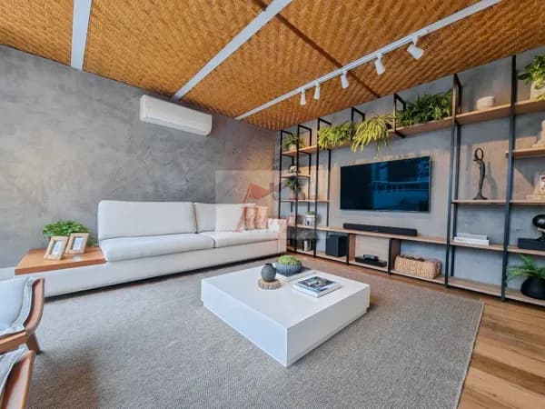 Apartamento Garden decorado e climatizado com 3 suítes