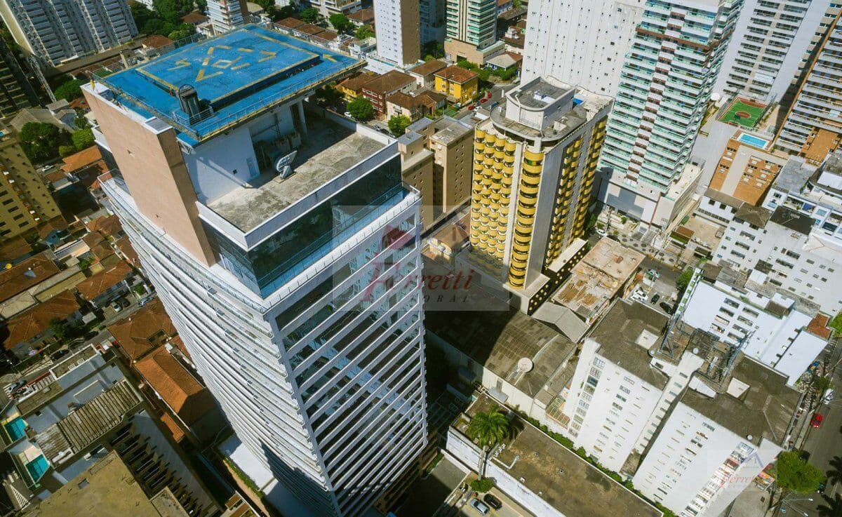 Sala comercial Duplex com 645 m² para venda em Gonzaga, Santos/SP