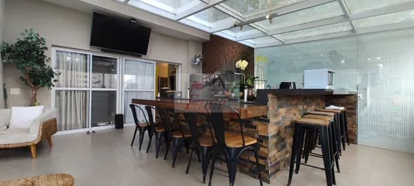 Apartamento Garden com 3 dormitórios em Campo Grande, Santos/SP