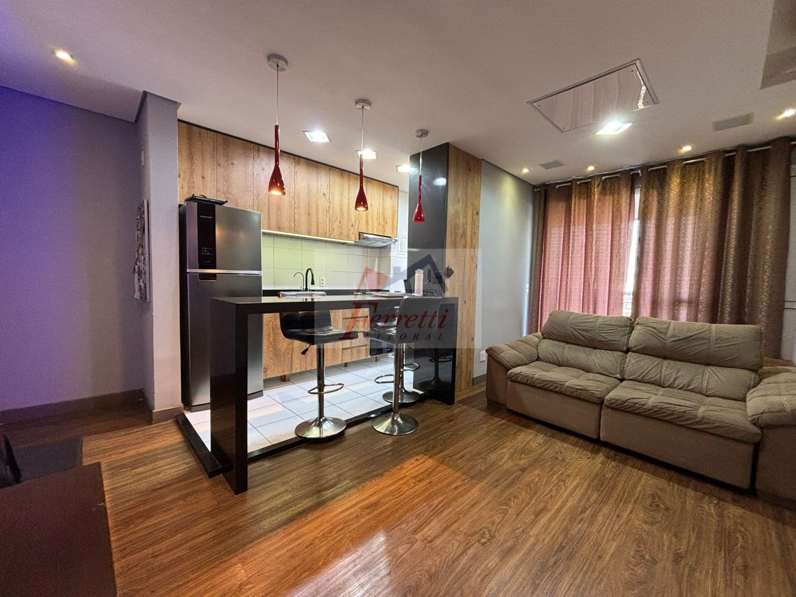 Apartamento com 1 dormitório à venda ao lado da UNIFESP em Vila Matias, Santos/SP