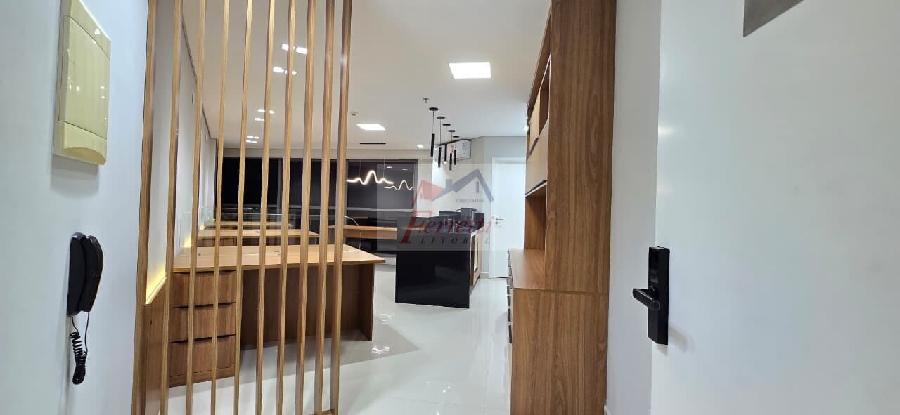 Sala comercial mobiliada com 51 m² Em edifício em Valongo, Santos/SP