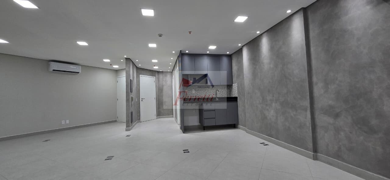 Sala comercial com 111m² Em edifício em Valongo, Santos/SP