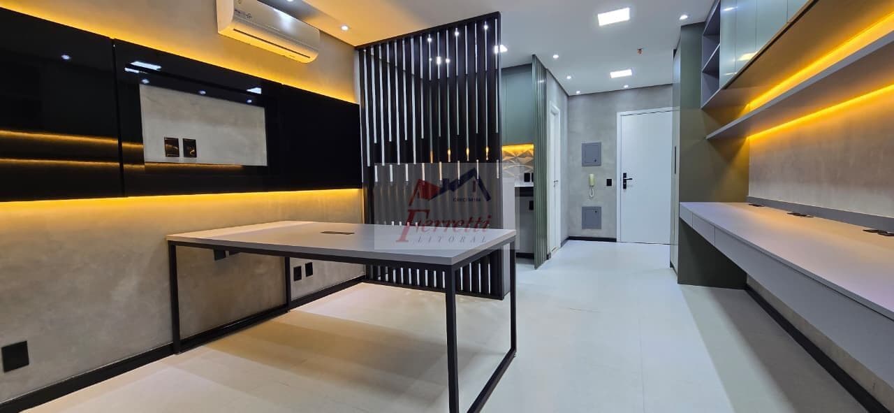 Sala comercial com 42,14 m² mobiliada em Valongo, Santos/SP