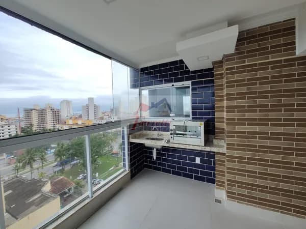 Apartamento com 2 dormitórios ao lado da UNOESTE em Enseada, Guarujá/SP