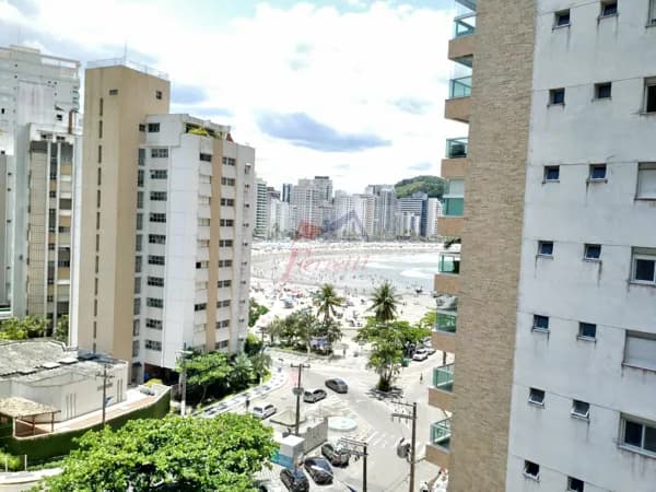 Apartamento Alto padrão pé na areia Astúrias, Guarujá - SP