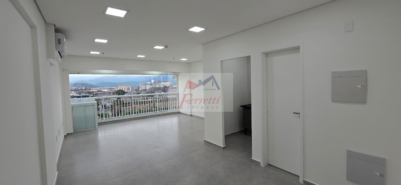 Sala comercial com 41m² para locação, em Vila Mathias, Santos/SP