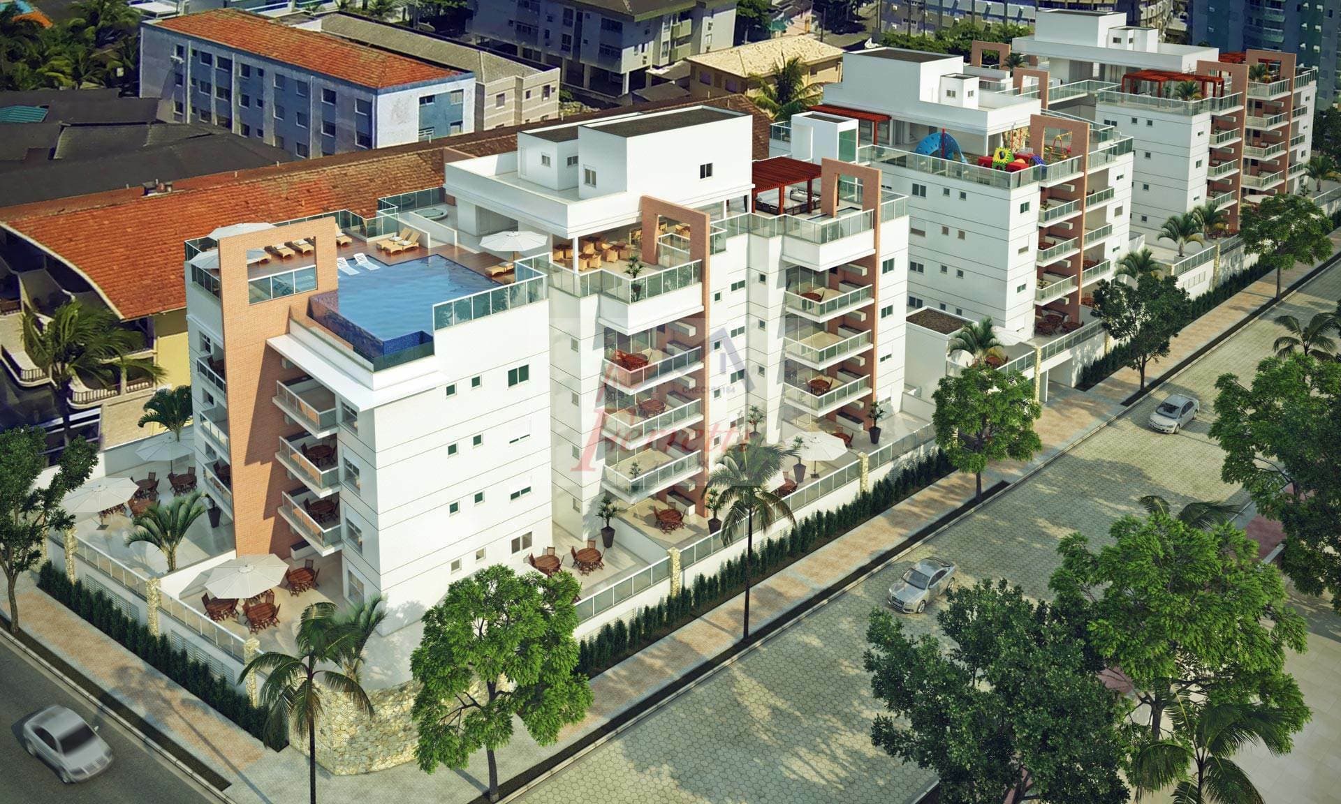 Apartamento em Guarujá - Tombo