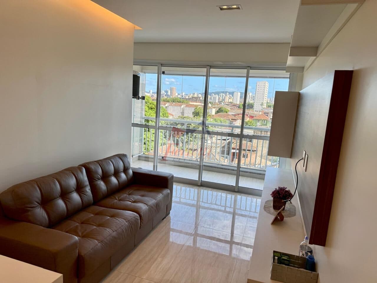 Apartamento com 1 dormitório ao lado da UNIFESP em Vila Matias, Santos/SP