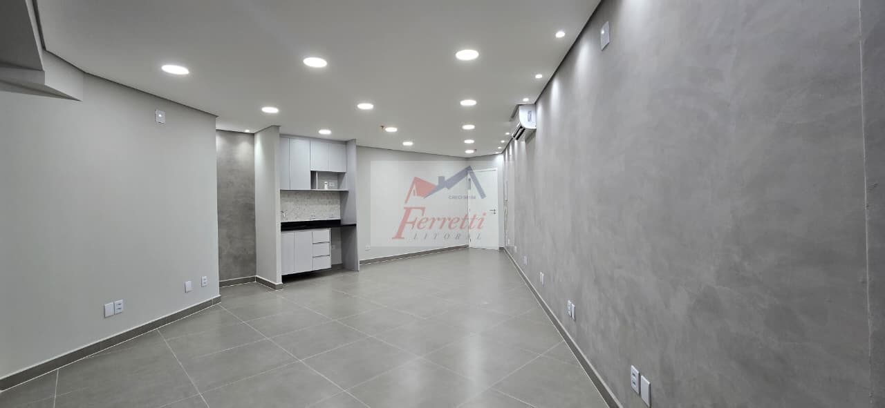 Sala comercial pronta para trabalhar com 51,54 m² Em edifício de frente para o Porto de Santos /SP