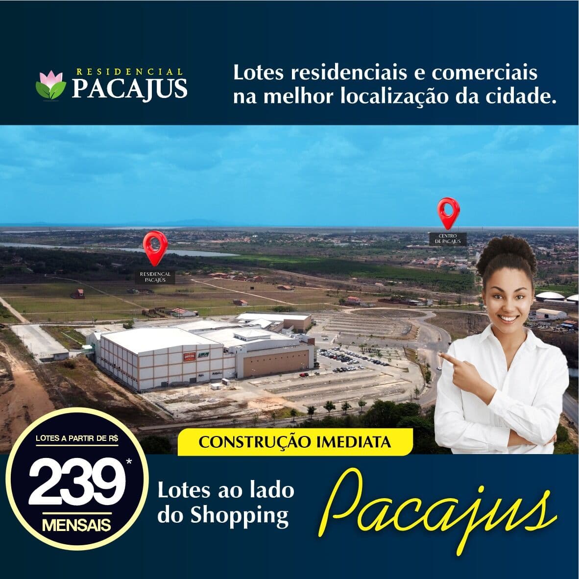 Loteamento ao Lado do Shopping ViraMar - Pacajus/CE