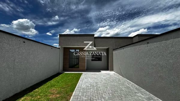 Casa Térrea 3 quartos - Quintal - São José dos Pinhais