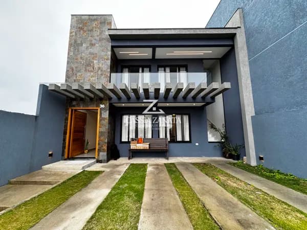 Sobrado em Condomínio - Semi Mobiliado - São José dos Pinhais