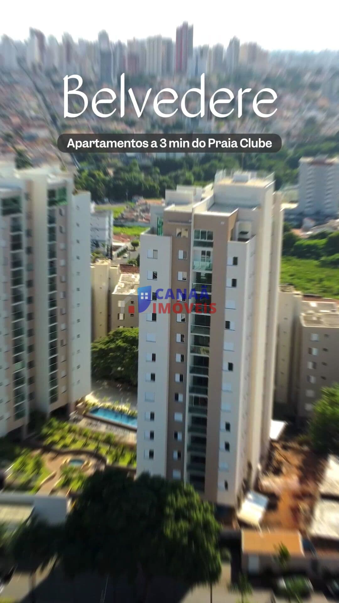 Apartamento 2 quartos (1 suíte) c/ 70m² próximo ao Praia Clube - Belvedere Towers