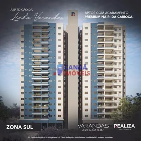 Varandas Carioca Apartamentos 3 quartos 1 suíte c/ lazer próximo ao praia clube uberlandia