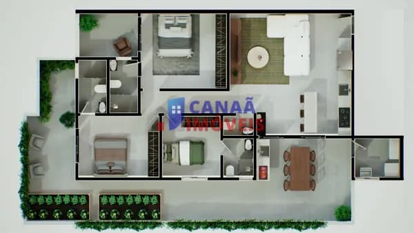 Lançamento Apartamento 3 suítes Alto Padrão bairro Martins