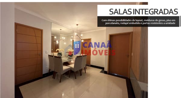 Apartamento todo montado, c/ 3 quartos 1 suíte a 200m do Praia Clube